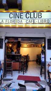 CINE CLUB LA FLORIDA CAFE LIBRO